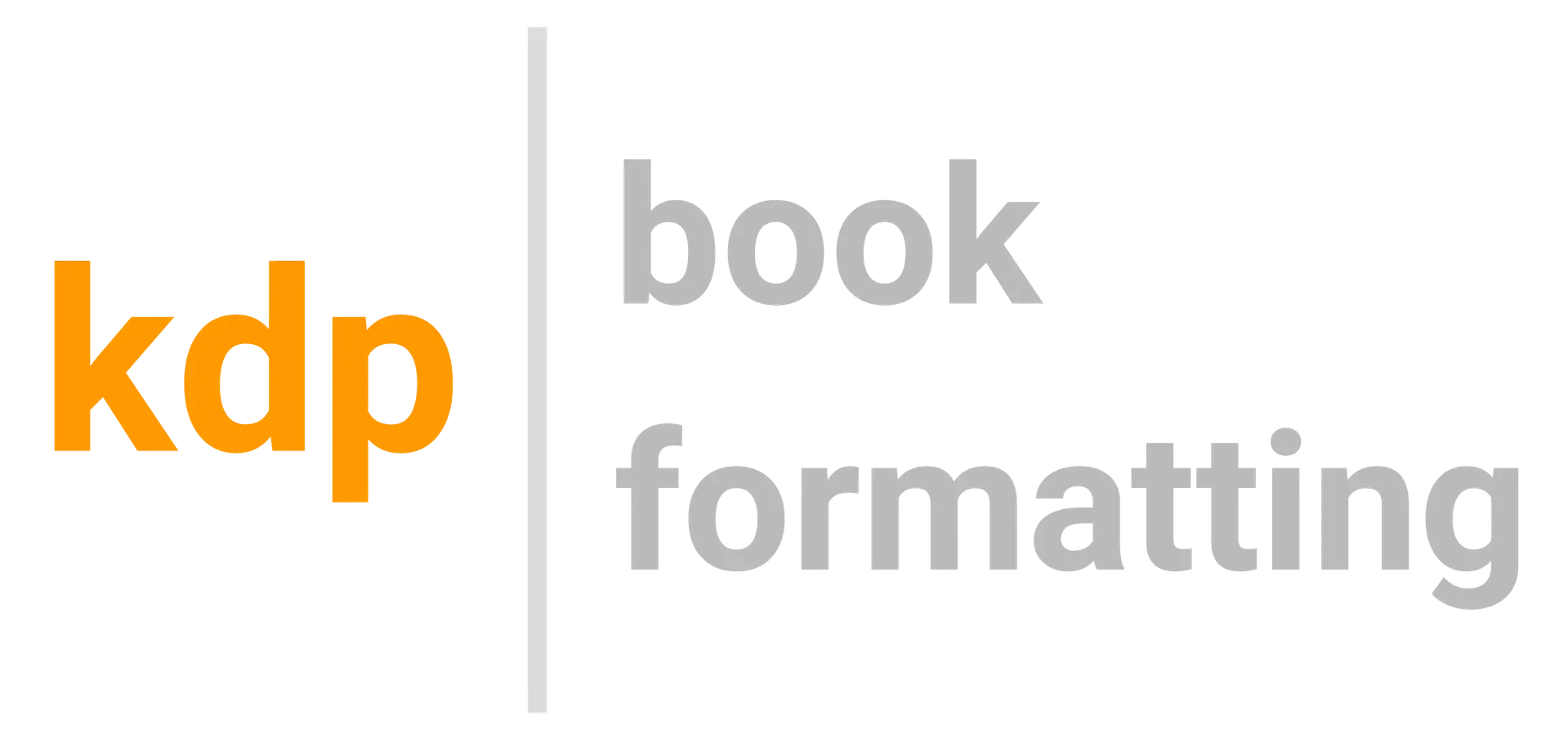 kdp book formatting Logo