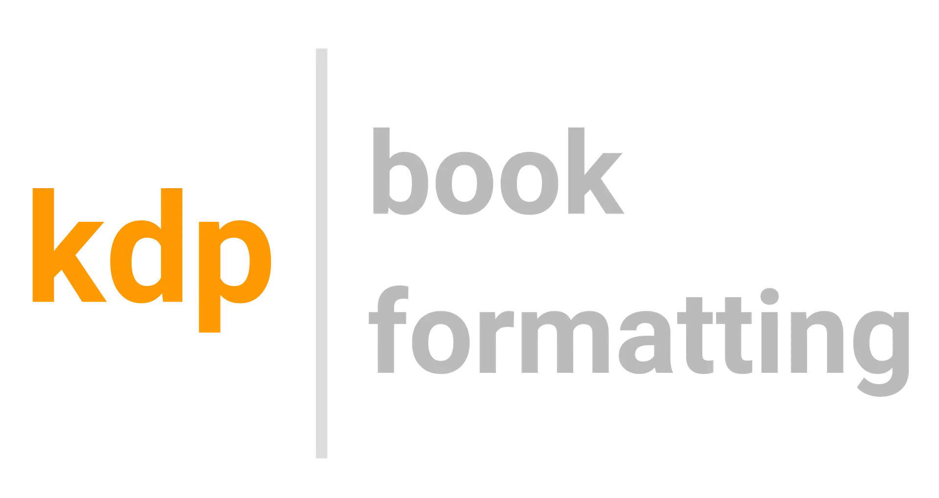 kdp book formatting Logo